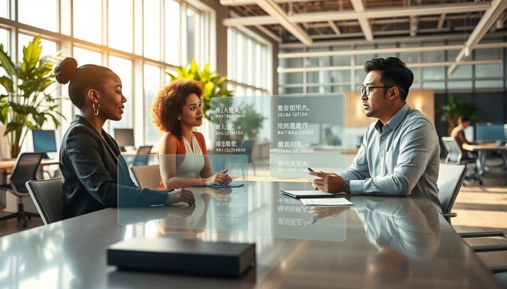 KI-Sprachtechnologie und automatische Übersetzung für mehrsprachige Teams