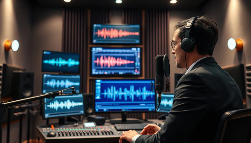 KI-Stimmen und Voiceover-Generierung für professionelle Videoproduktion KI-Stimmen und Voiceover-Generierung für professionelle Videoproduktion