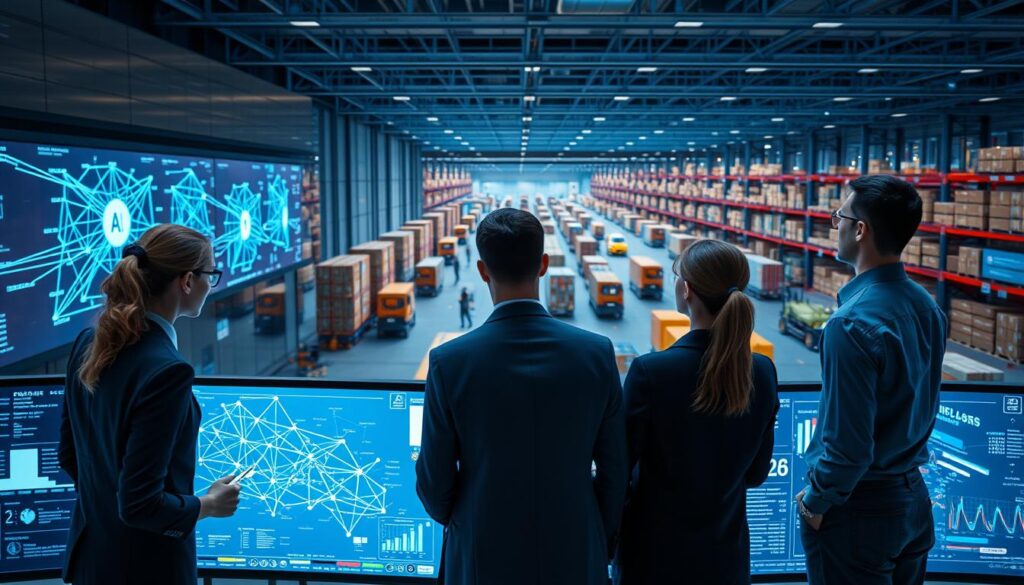 KI-Systeme optimieren Logistiknetzwerke