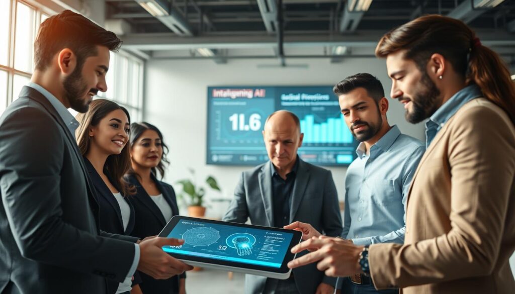 KI Teamarbeit in der modernen Mitarbeiterführung