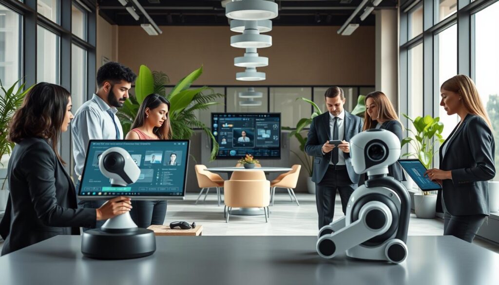 KI-Technologie automatisiert Routineaufgaben in modernen Büros
