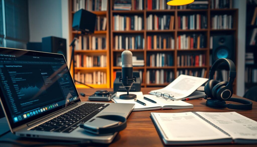 KI-Tools für Podcast-Produktion mit ElevenLabs und NotebookLM