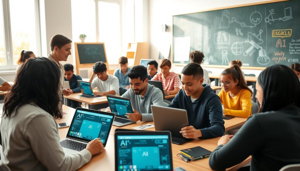 KI Unterrichtsvorbereitung und KI Prüfungsaufgaben im Schulalltag
