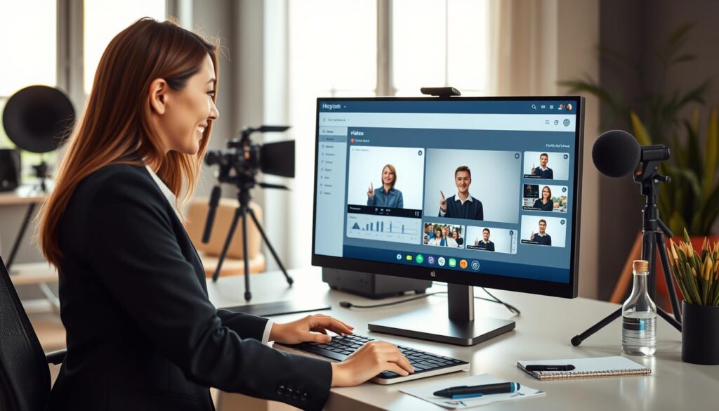 KI-Video-Erstellung mit HeyGen Plattform