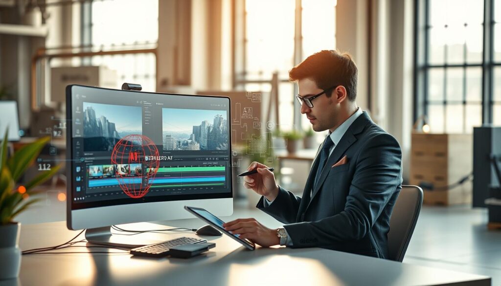 KI Videobearbeitung Innovation Videoqualität