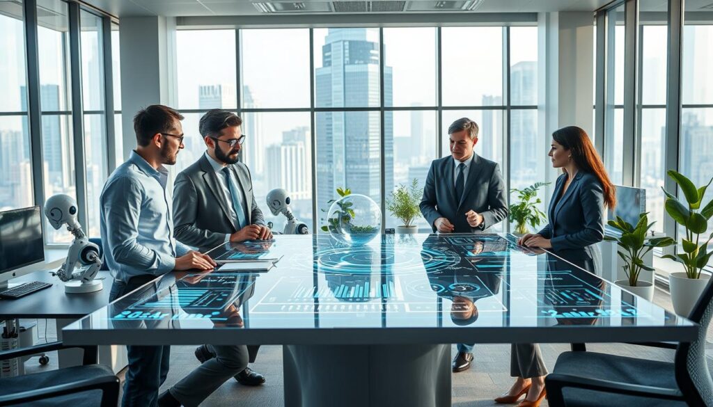 KI am Arbeitsplatz Produktivität Prognose 2040