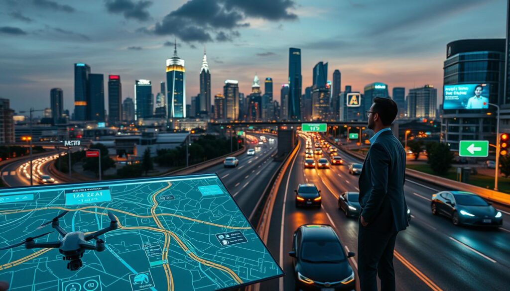 KI-basierte Routenplanung für effiziente Verkehrsoptimierung