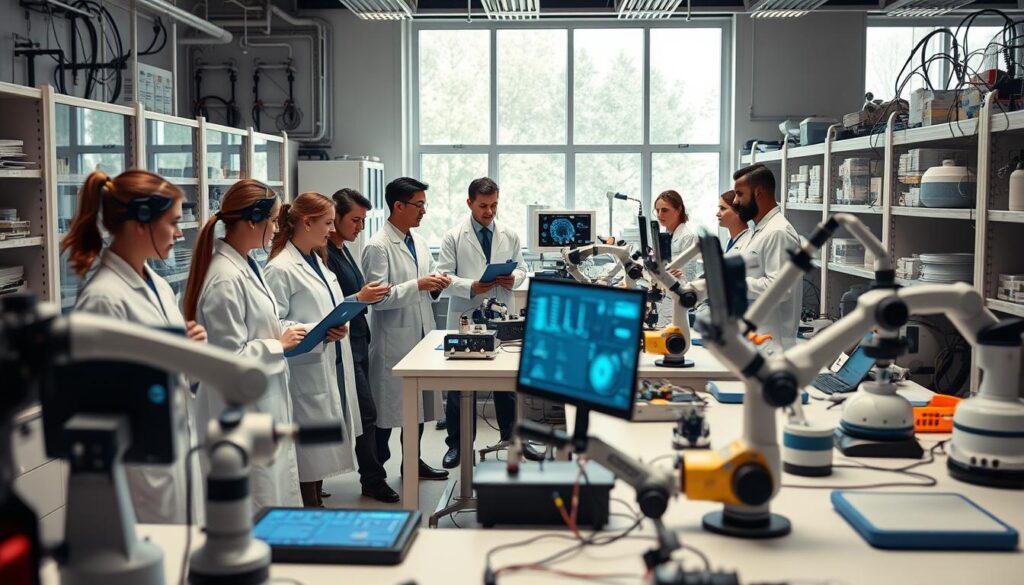 KI-gestützte Forschung und wissenschaftliche Methoden in modernen Laboratorien