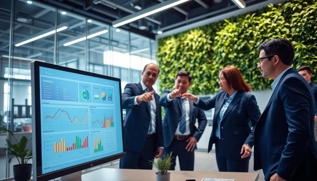 KI-gestützte Software analysiert Energieverbräuche in Echtzeit und identifiziert Optimierungspotenziale