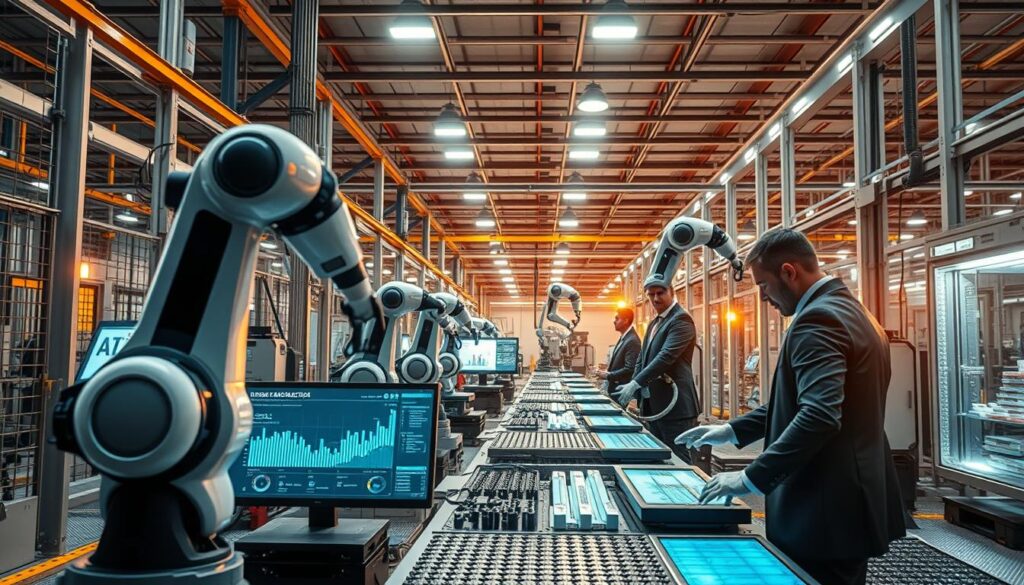 KI gestützte Systeme in der modernen Fertigung