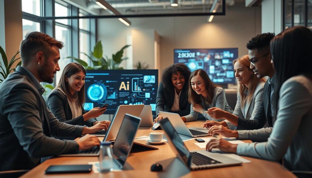 KI-gestützte Teamarbeit bei der Projektentwicklung