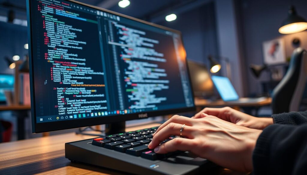 KI-gestützter Code-Editor mit intelligenter Code-Vervollständigung KI-gestützter Code-Editor mit intelligenter Code-Vervollständigung