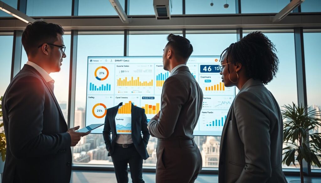 KPI-Definition und SMART-Ziele für Dashboard-Zielsetzung