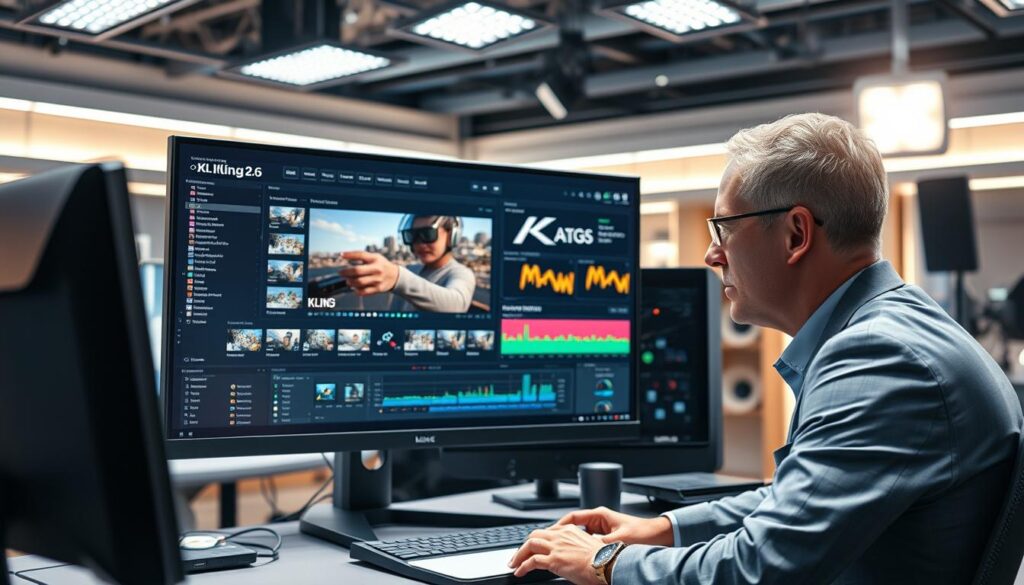 Kling 2.6 professionelle Video-Generierung mit Bewegungsphysik