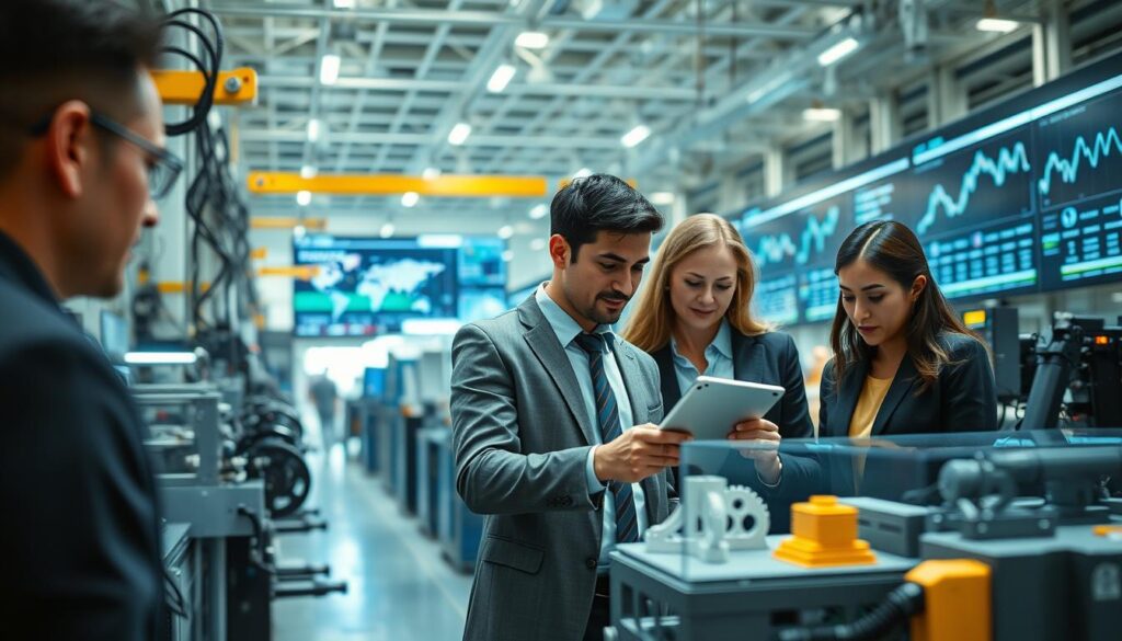Komplexität der Produktionsprozesse und globaler Wettbewerb