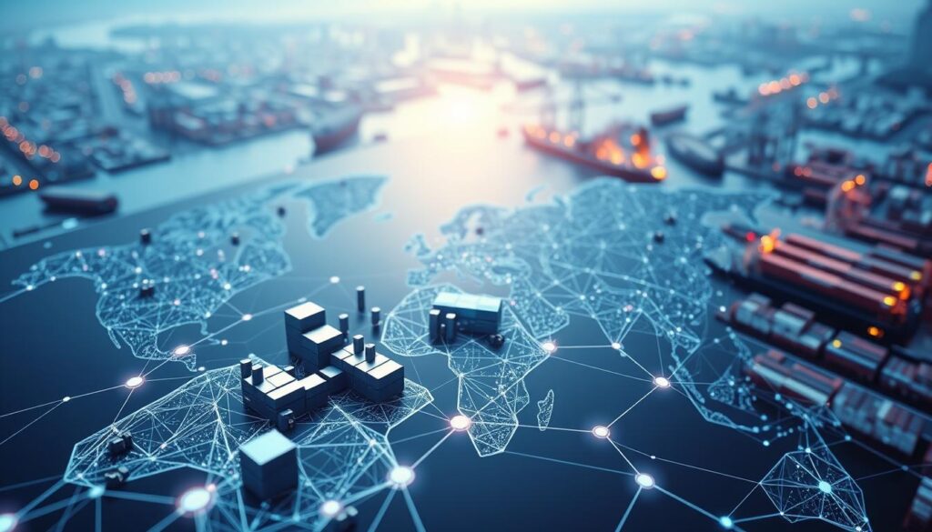 Komplexität globaler Liefernetzwerke und Datensilos zwischen Partnern