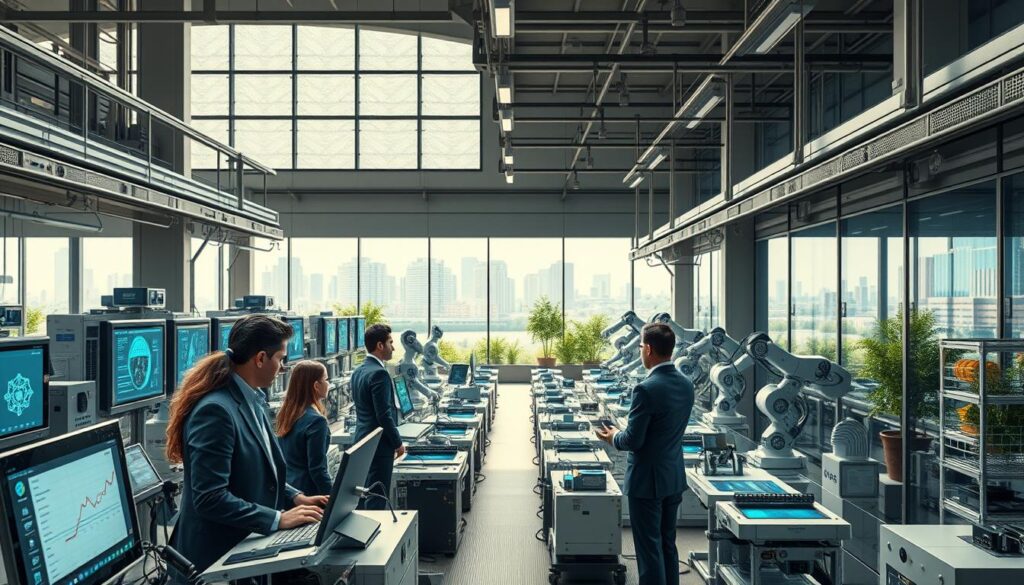 Künstliche Intelligenz Fertigung in der modernen Produktion