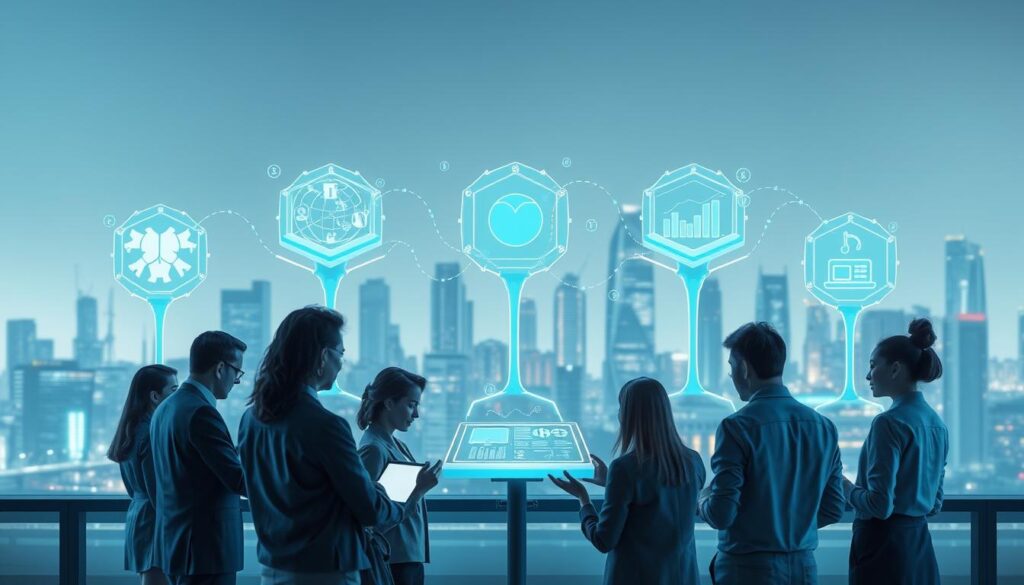 Künstliche Intelligenz als Kernkomponente der fünf Innovationsplattformen