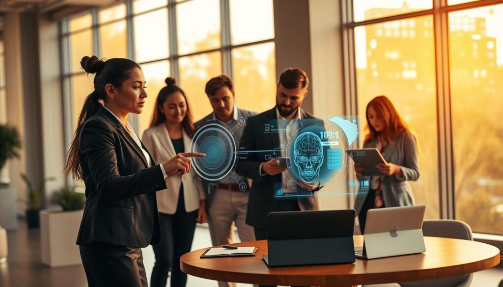 Künstliche Intelligenz im Team bei der Zusammenarbeit