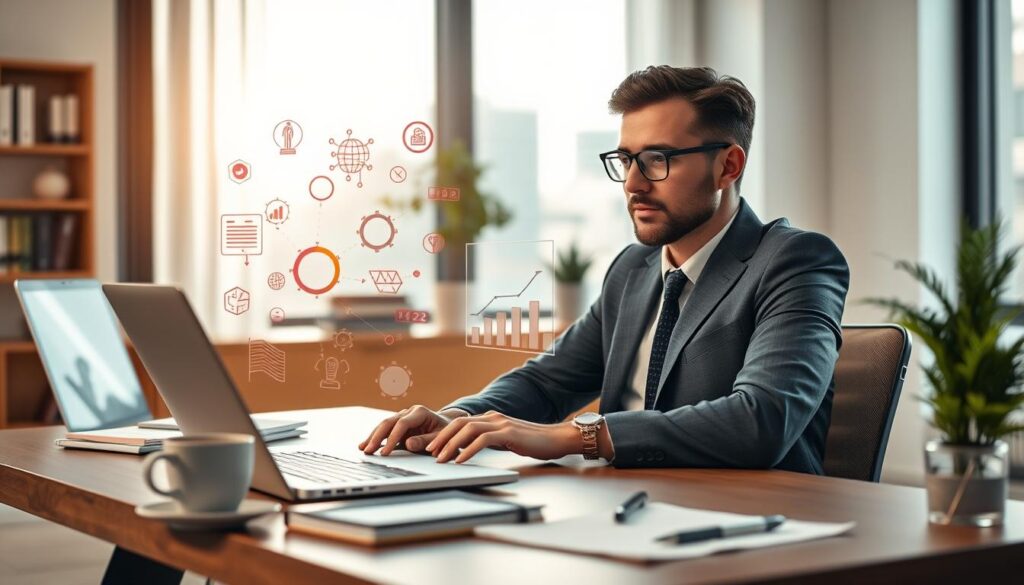 Kurs-Ersteller mit KI-Tools für automatisierte Kurserstellung