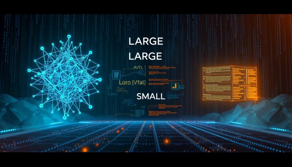 Large Language Models und Small Language Models im Vergleich