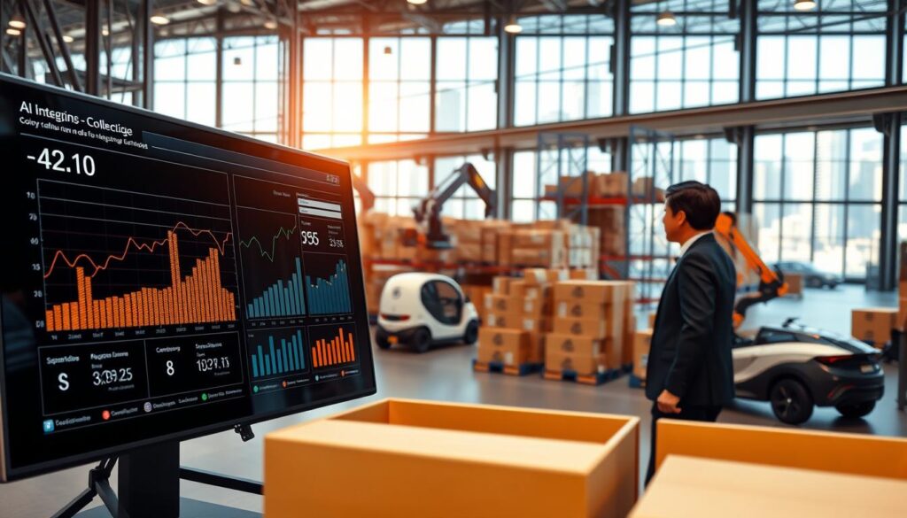 Logistikoptimierung durch KI und Supply Chain Management