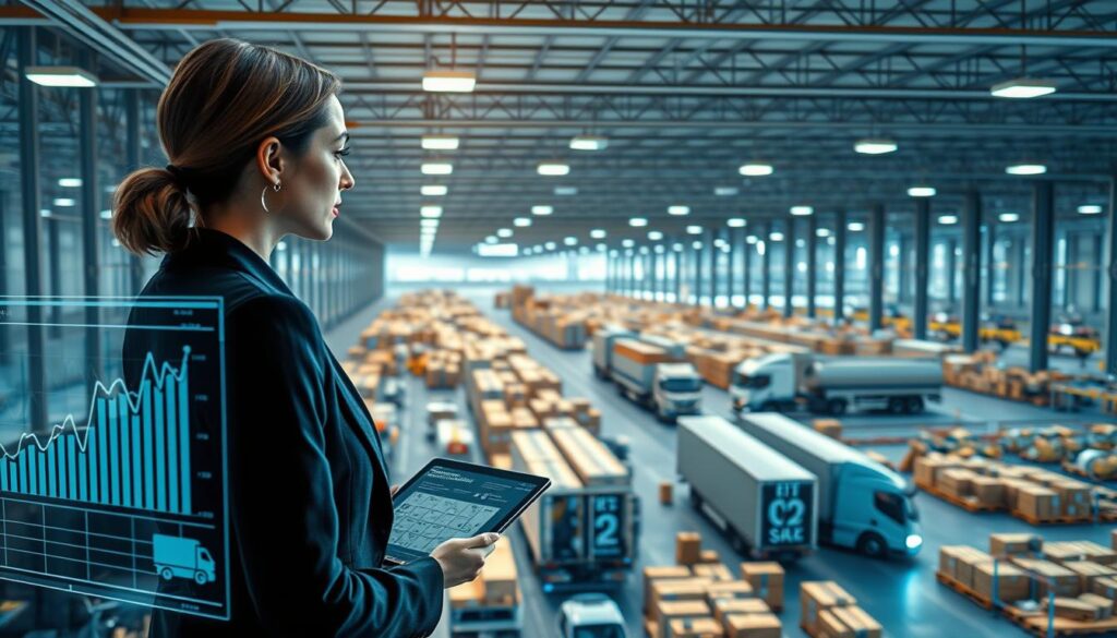 Logistikunternehmen und KI-Optimierung