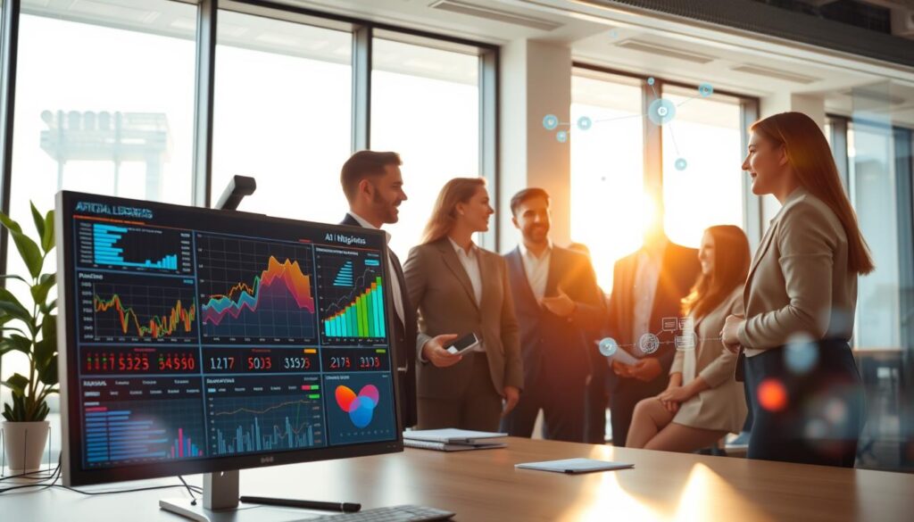 Machine Learning Datenanalyse und KI-Algorithmen in der Geschäftsanalytik
