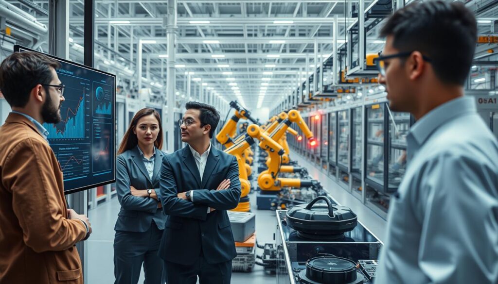 Machine Learning Produktion und KI-Anwendungen in der Fertigung