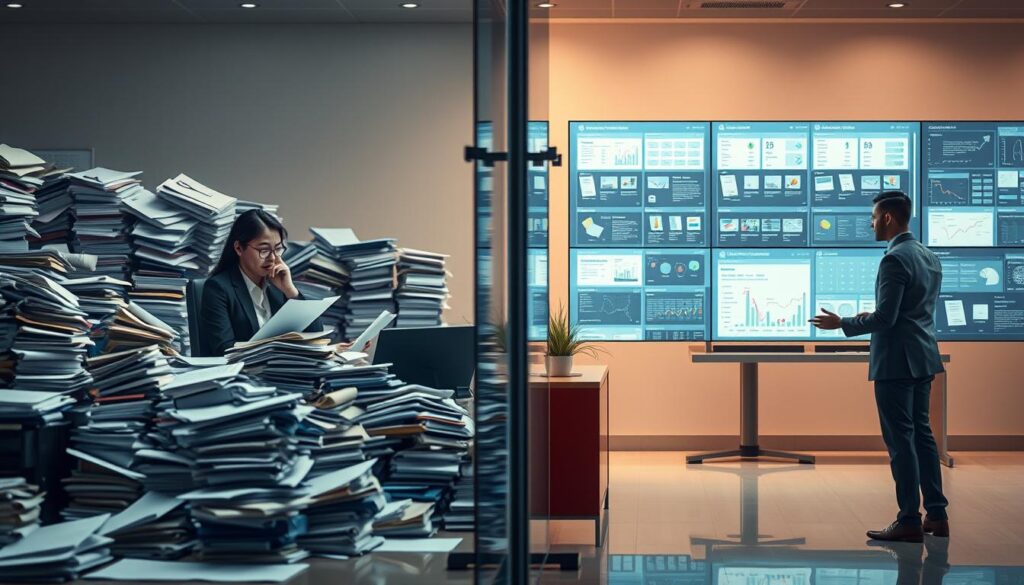 Manueller Dokumentenprozess versus intelligente Dokumentenverarbeitung mit KI