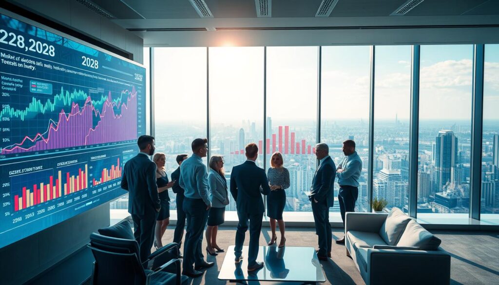 Marktwachstum und CAGR Prognosen für Datenanalyse bis 2028