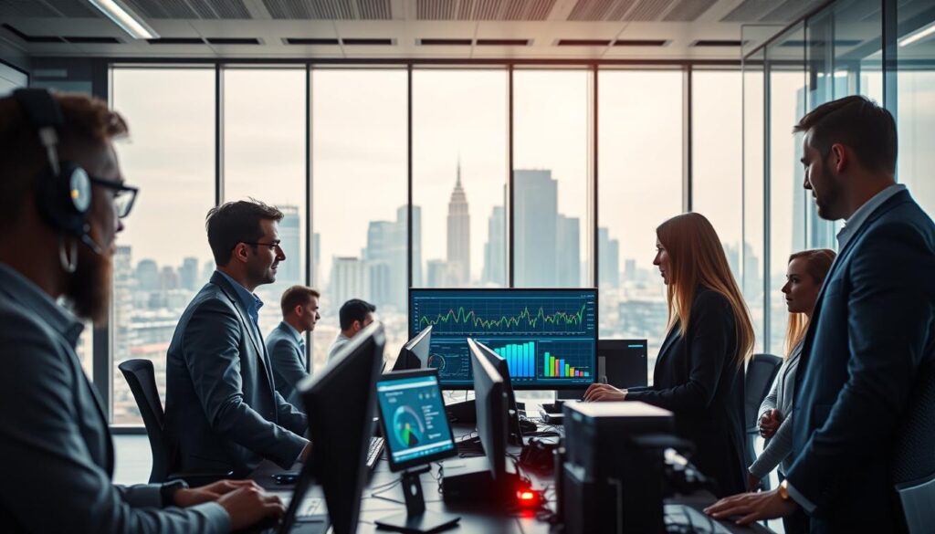 Maschinelles Lernen Investitionen und Datenanalyse in Echtzeit
