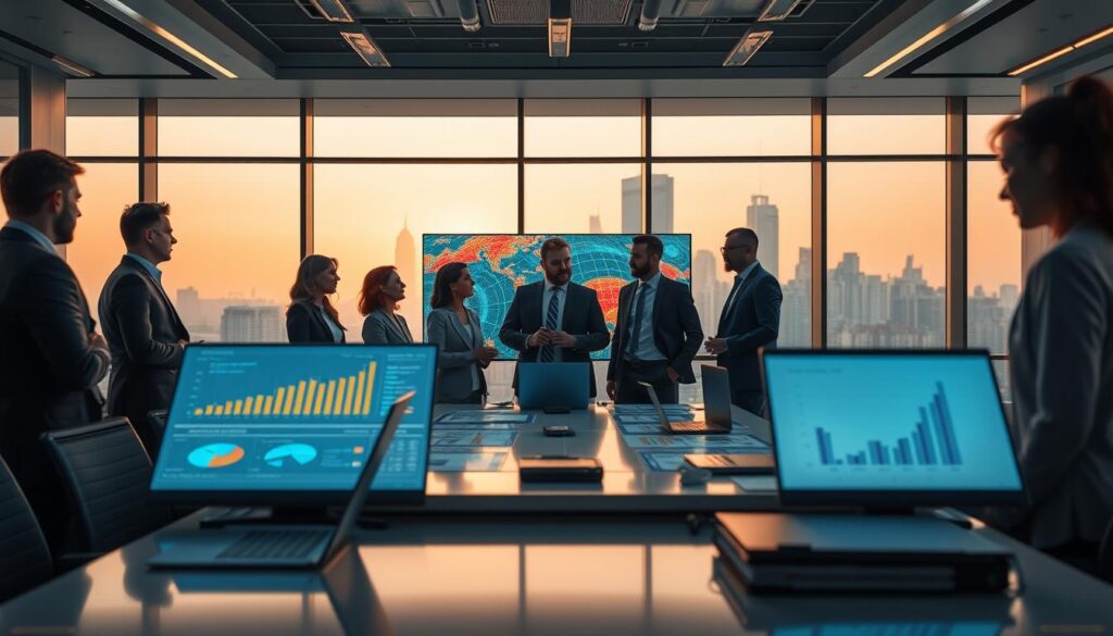 Maschinelles Lernen Unternehmen und Big Data Analyse