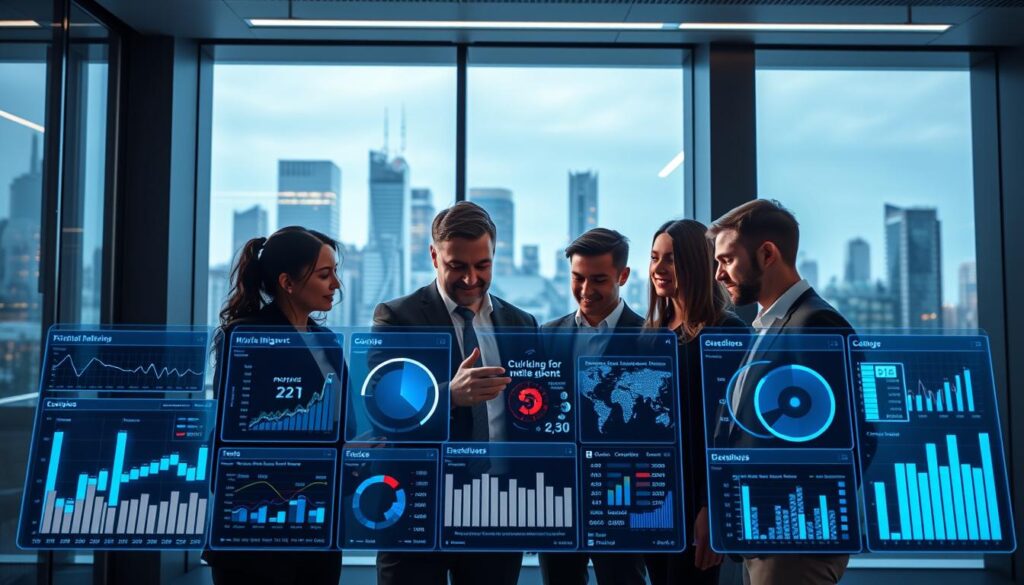 Maschinelles Lernen und KI-Dashboard-Technologien