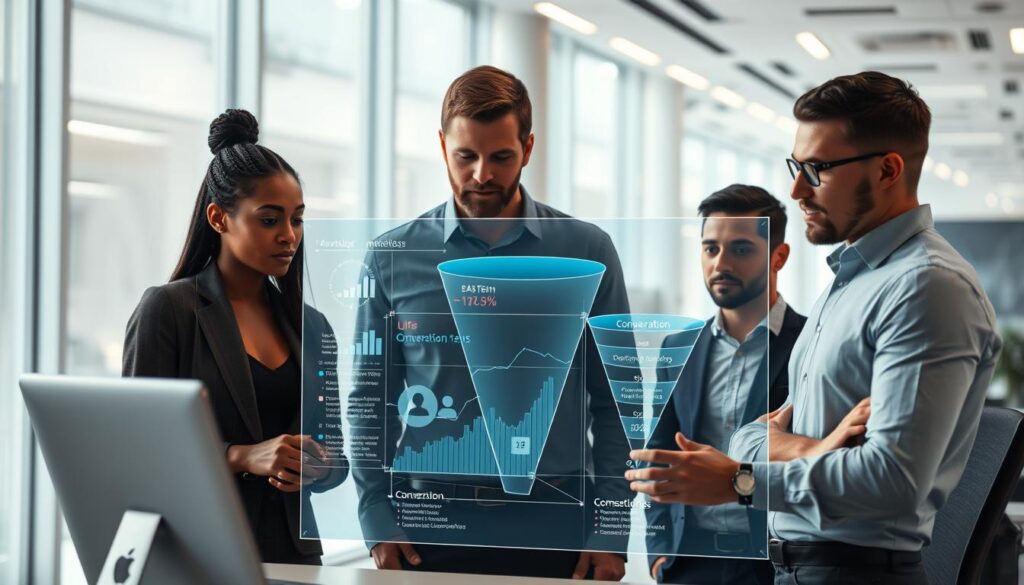 Maschinelles Lernen zur Analyse von Nutzerverhalten im Marketing Funnel