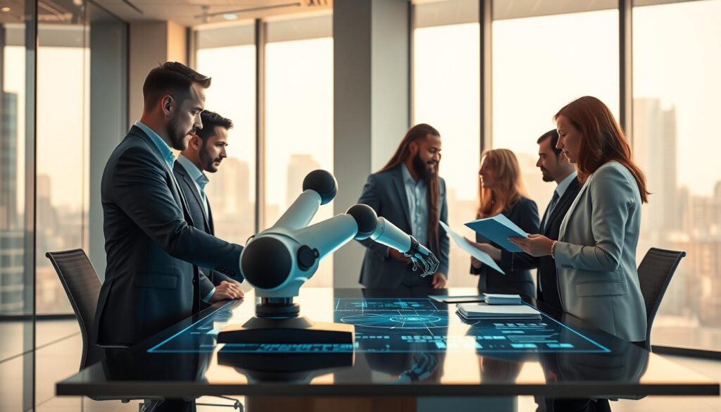 Mensch-Maschine-Kollaboration in der modernen Arbeitswelt