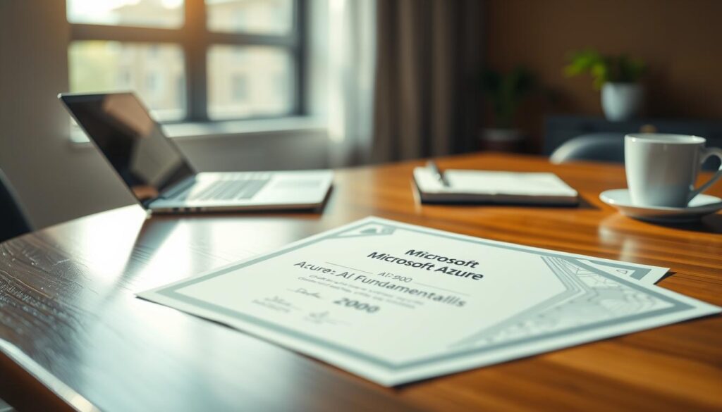 Microsoft AI-900 Azure AI Fundamentals Zertifikat