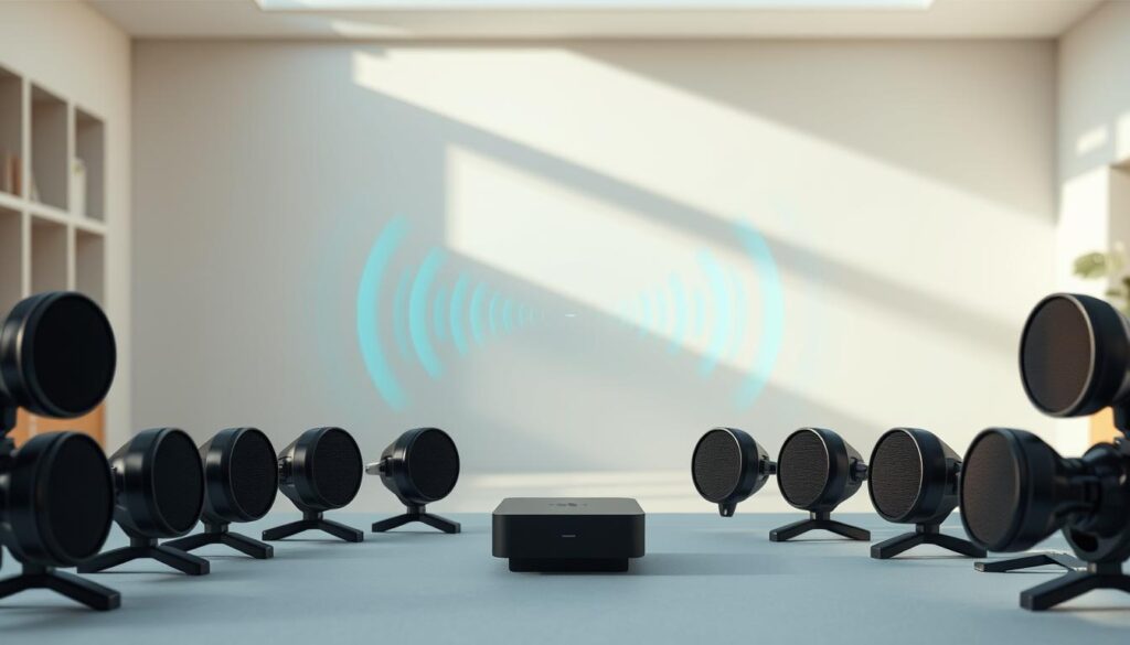 Mikrofon-Array für Spracherfassung und Beamforming
