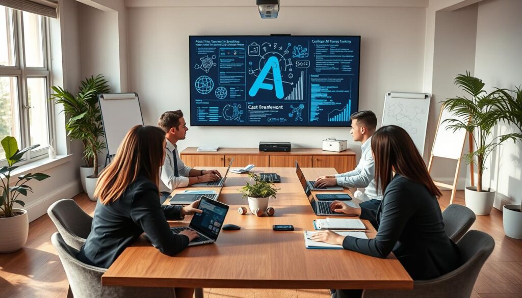 Mitarbeiter KI Training und maßgeschneiderte Weiterbildung