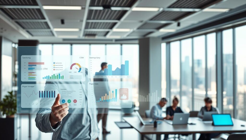 Nahtlose Verknüpfung mit CRM- und Projektmanagement-Systemen
