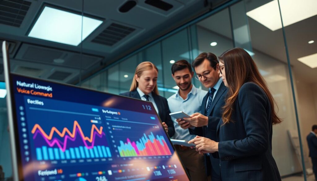Natural Language Processing Dashboard Spracheingabe Kontrolle