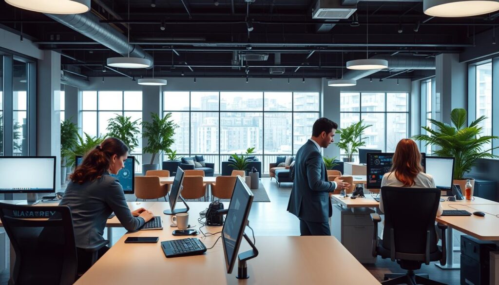 Nutzerzentrierte Bürogestaltung mit intelligenten Arbeitsplätzen