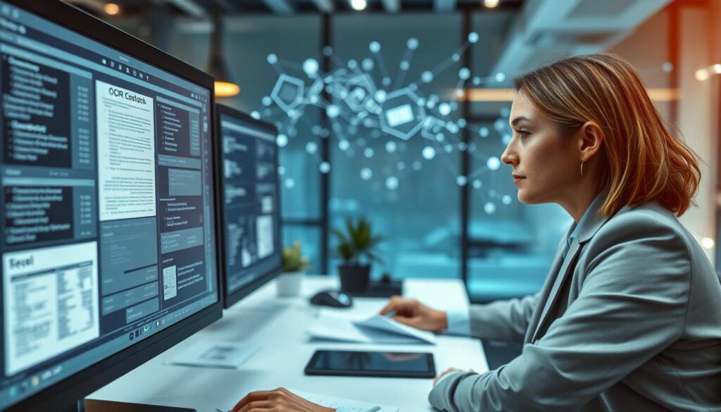 OCR-Technologie zur Datenextraktion