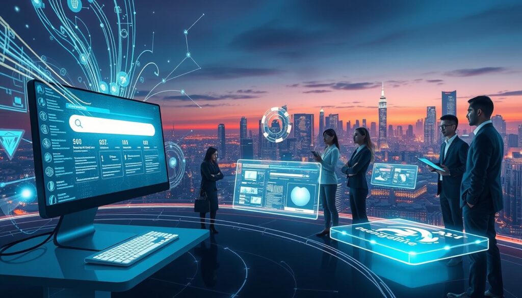 Perplexity AI Suchmaschine mit natürlicher Sprachverarbeitung