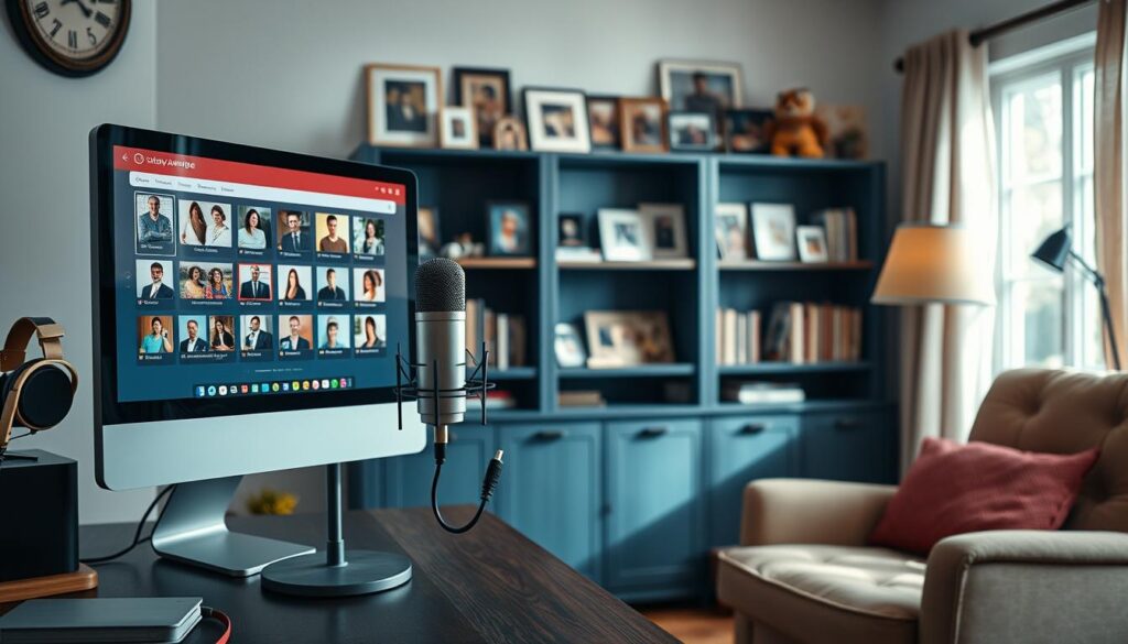 Persönliche Stimmaufnahmen digitales Archiv für Familienerinnerungen