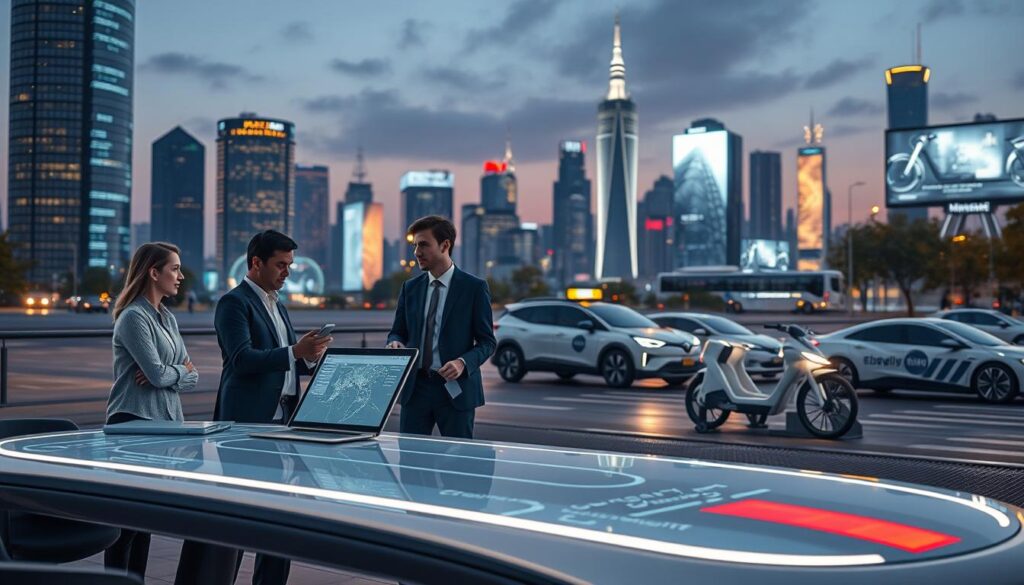 Plattformökonomie und Digitale Wertschöpfung im Transportsektor