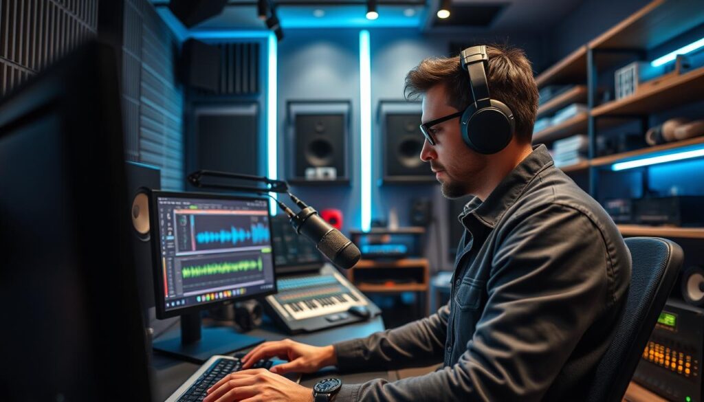 Podcast bearbeiten mit professionellem Studio Sound