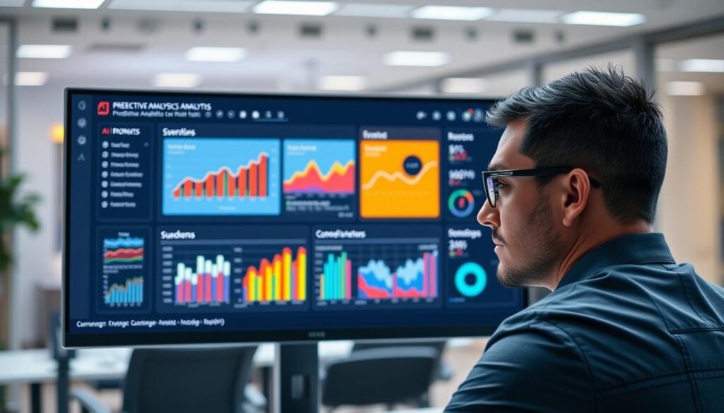 Power BI Dashboard mit KI-Funktionen für Datenanalyse