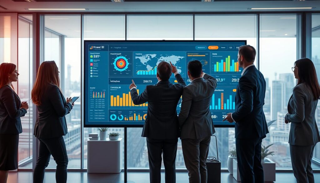 Power BI KI-Dashboard Visualisierung für Geschäftsanalytik
