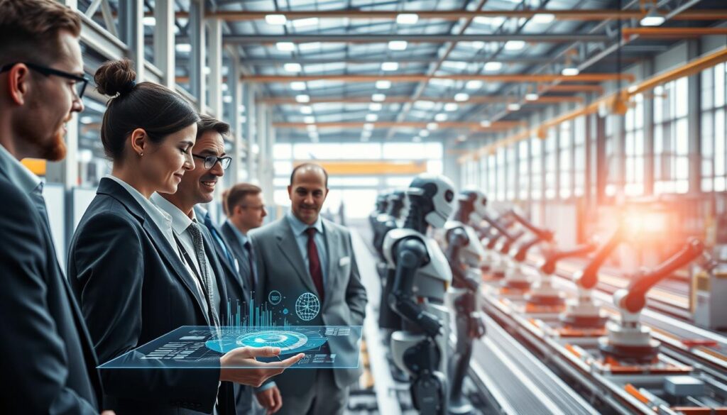 Produktionsoptimierung KI und intelligente Fertigung in der modernen Produktion